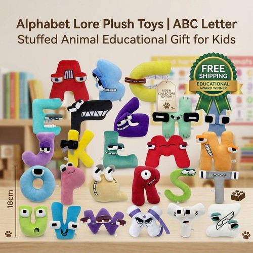 Alphabet lore plush - alphabet, toys
