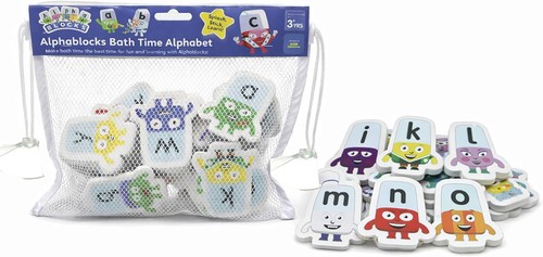 Alphablocks bath foam letters - alphablocks,